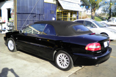 Replacing convertible top & interior Volvo C 70