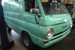 Restoration Engine 67 Dodge Van